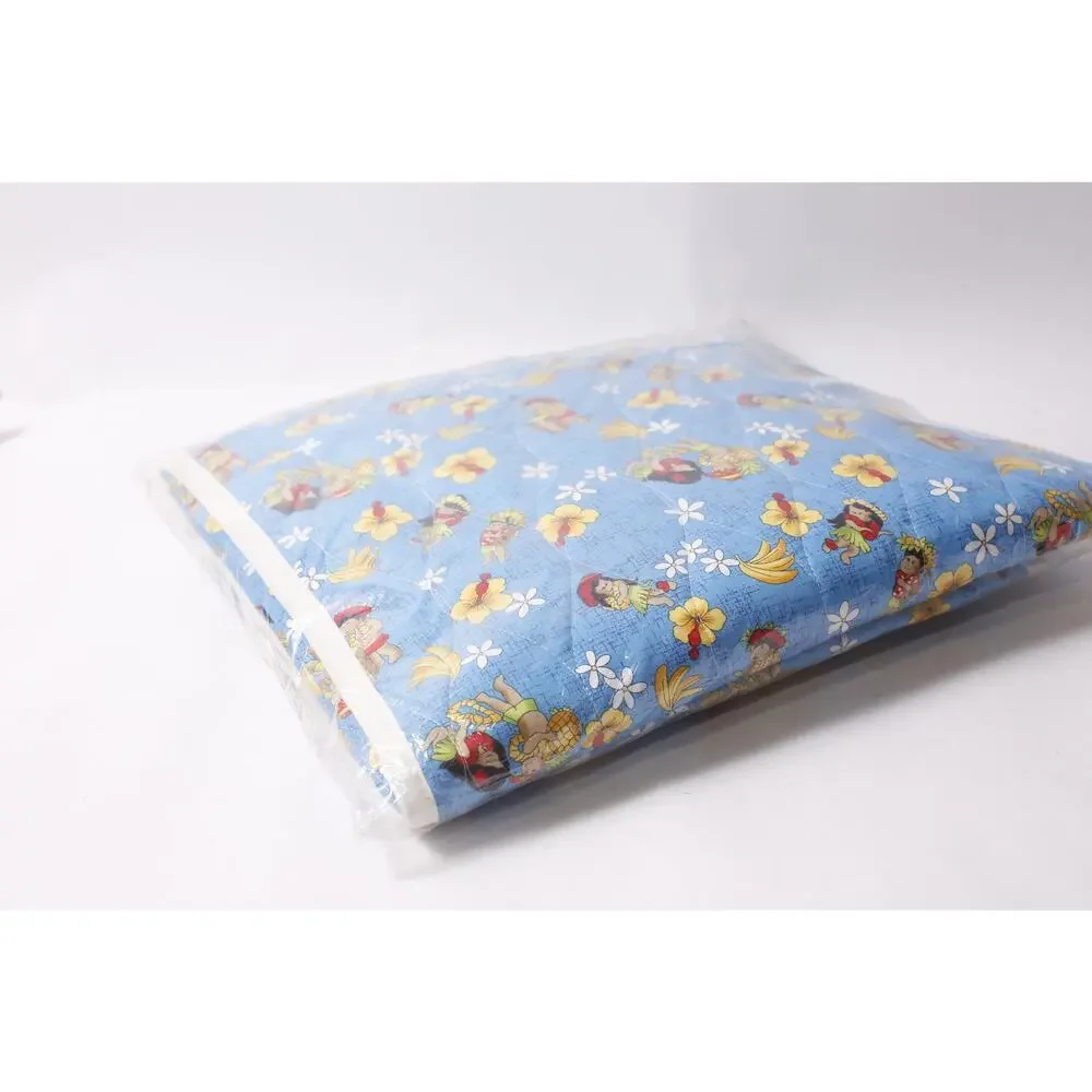 Hawaiian Blue Infant Quilted Blanket, Pillow and Bib Set ~ 260718-SM 1299